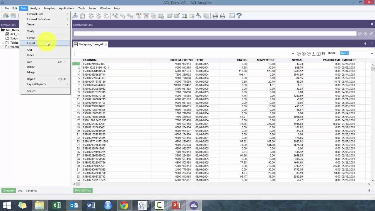 Introduction to ACL Analytics - Module 1 (What is ACL?)