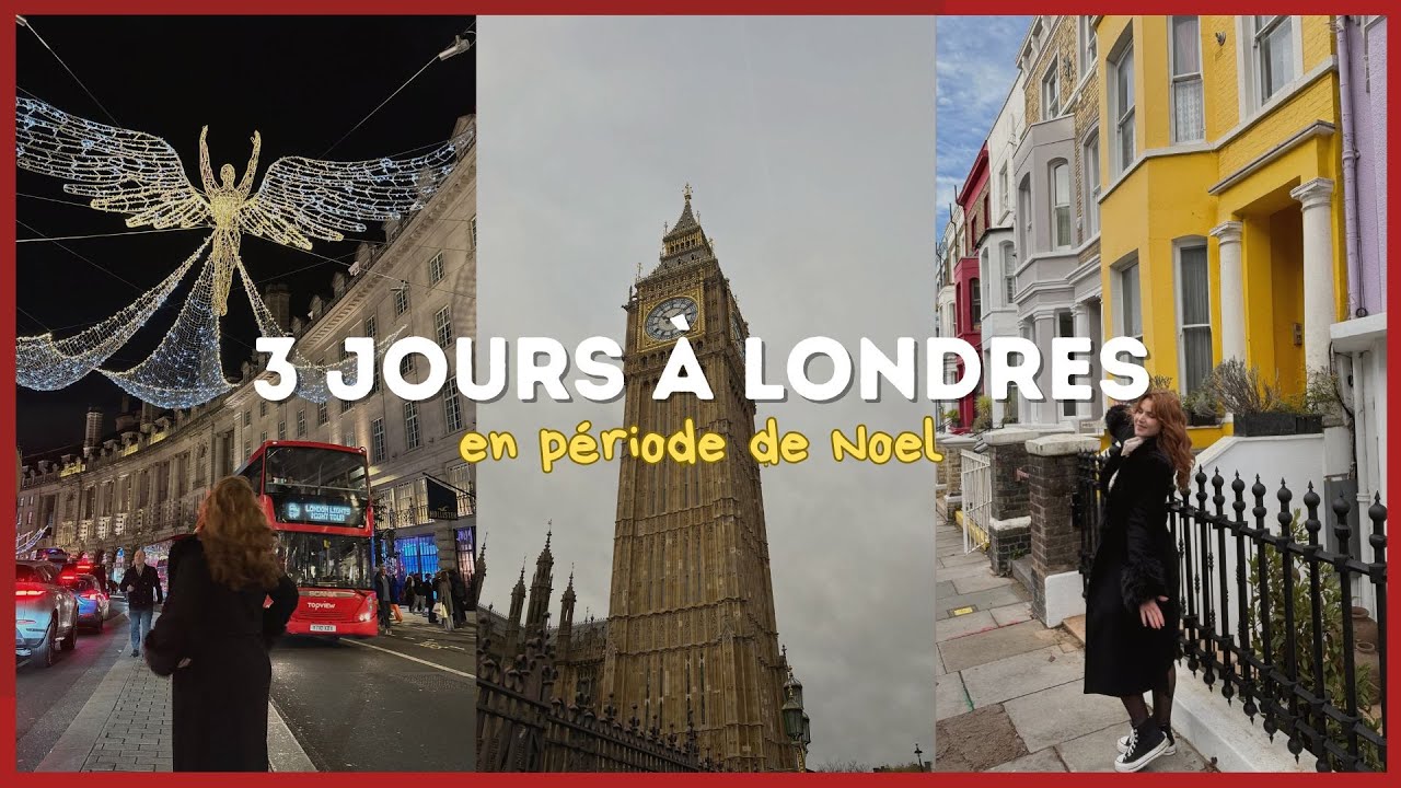 un weekend à Londres (Noël édition)🎅🏼🇬🇧