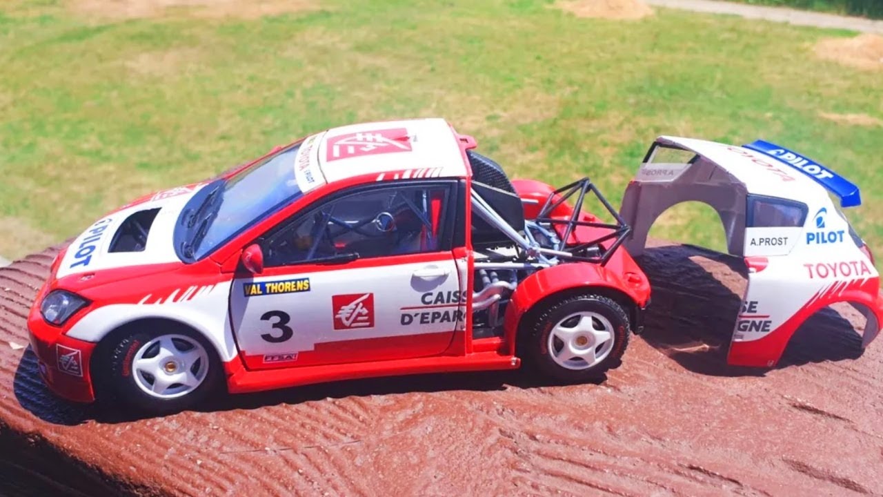 Toyota Corolla Andros Trophee Ice Racing A. Prost Solido 1/18