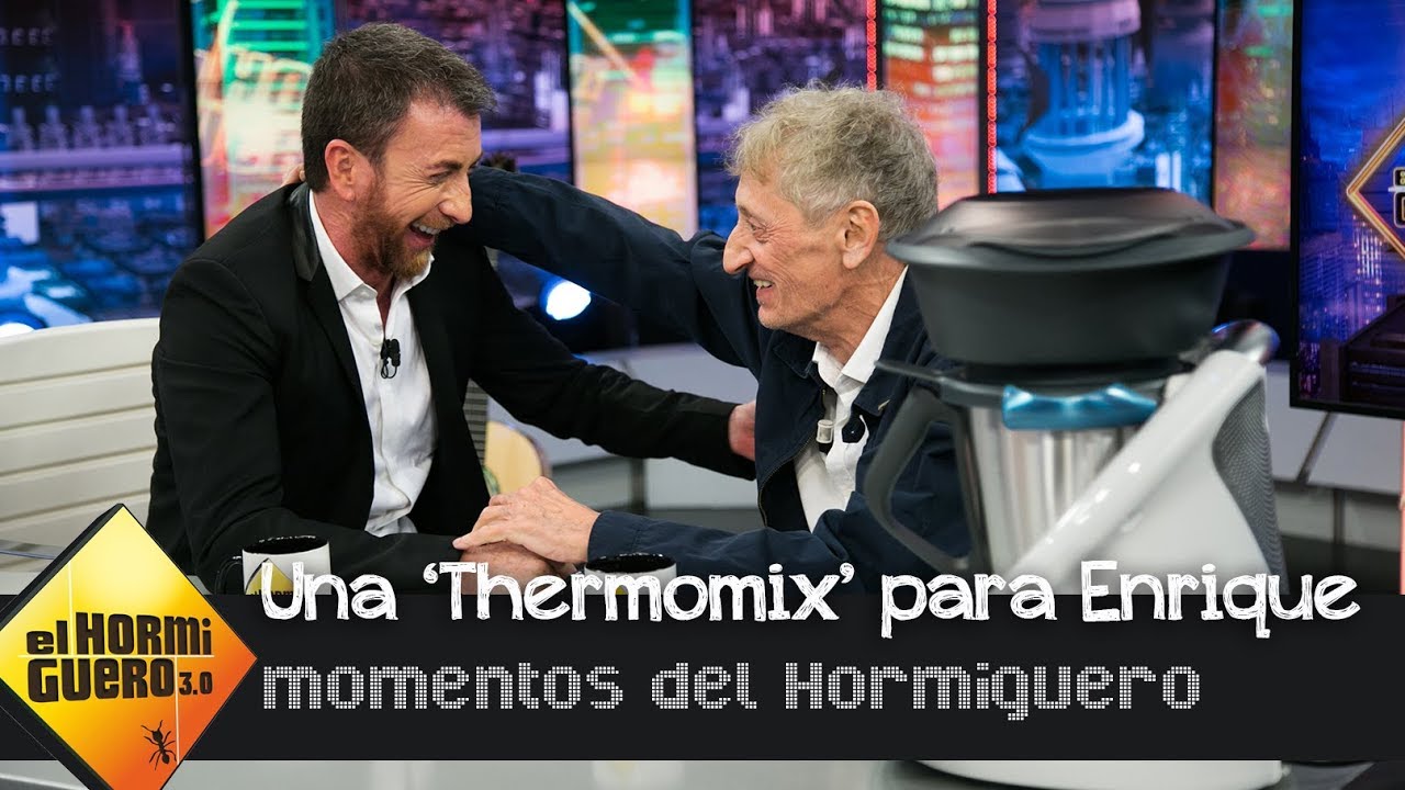 Enrique San Francisco pide una 'Thermomix' por venir al programa - El Hormiguero 3.0