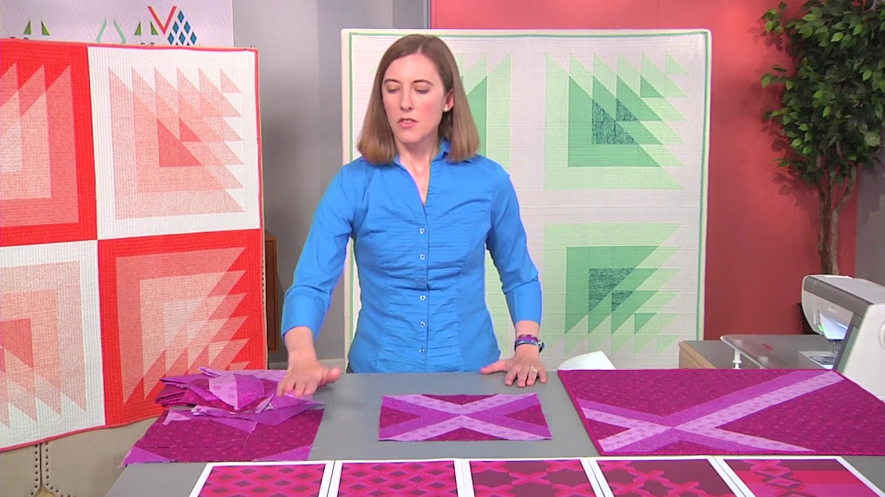 Learn how to use transparency as a design element on Fresh Quilting with Yvonne Fuchs (206-1)