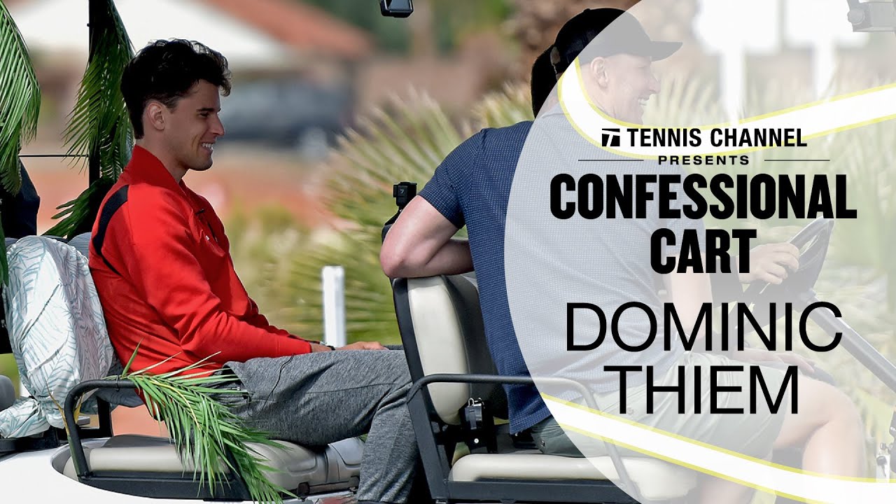 Dominic Thiem confesses the question he's TIRED of answering! | Confessional Cart 2020
