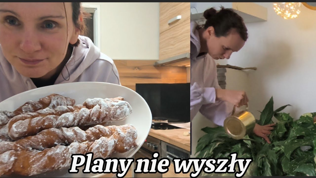 Plany nie wyszły… | Zwykły dzień w Niemczech 🇩🇪 + domowe pączki 🍩 nie idealne