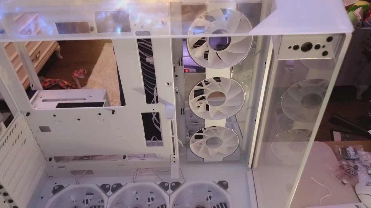White PC build