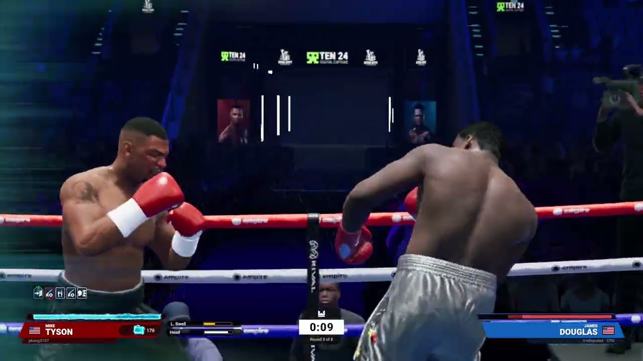 Mike Tyson vs Buster Douglas gameplay | Undisputed