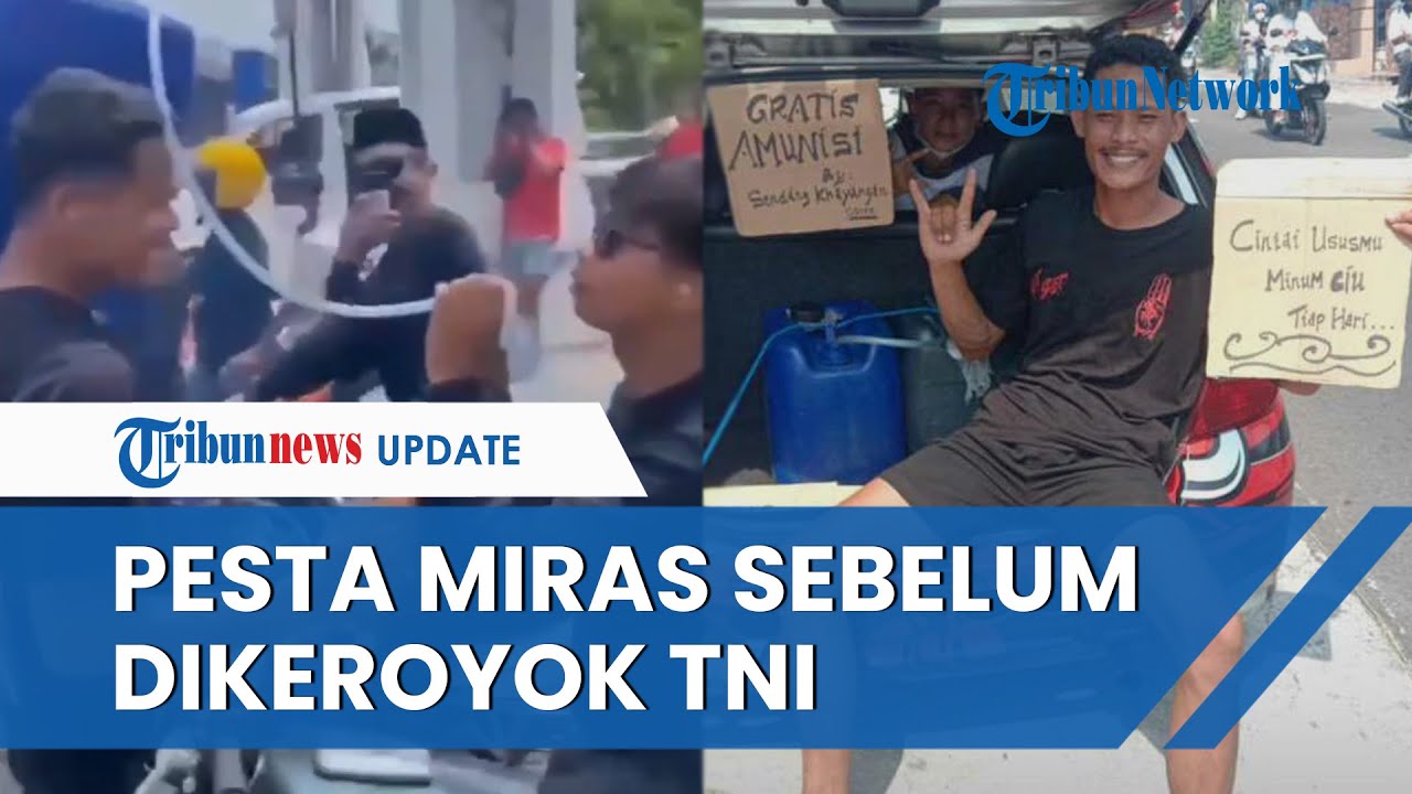 Heboh Video Relawan Ganjar-Mahfud Pesta Miras sebelum Dikeroyok TNI, Polda Jateng Tegas Usut Kasus