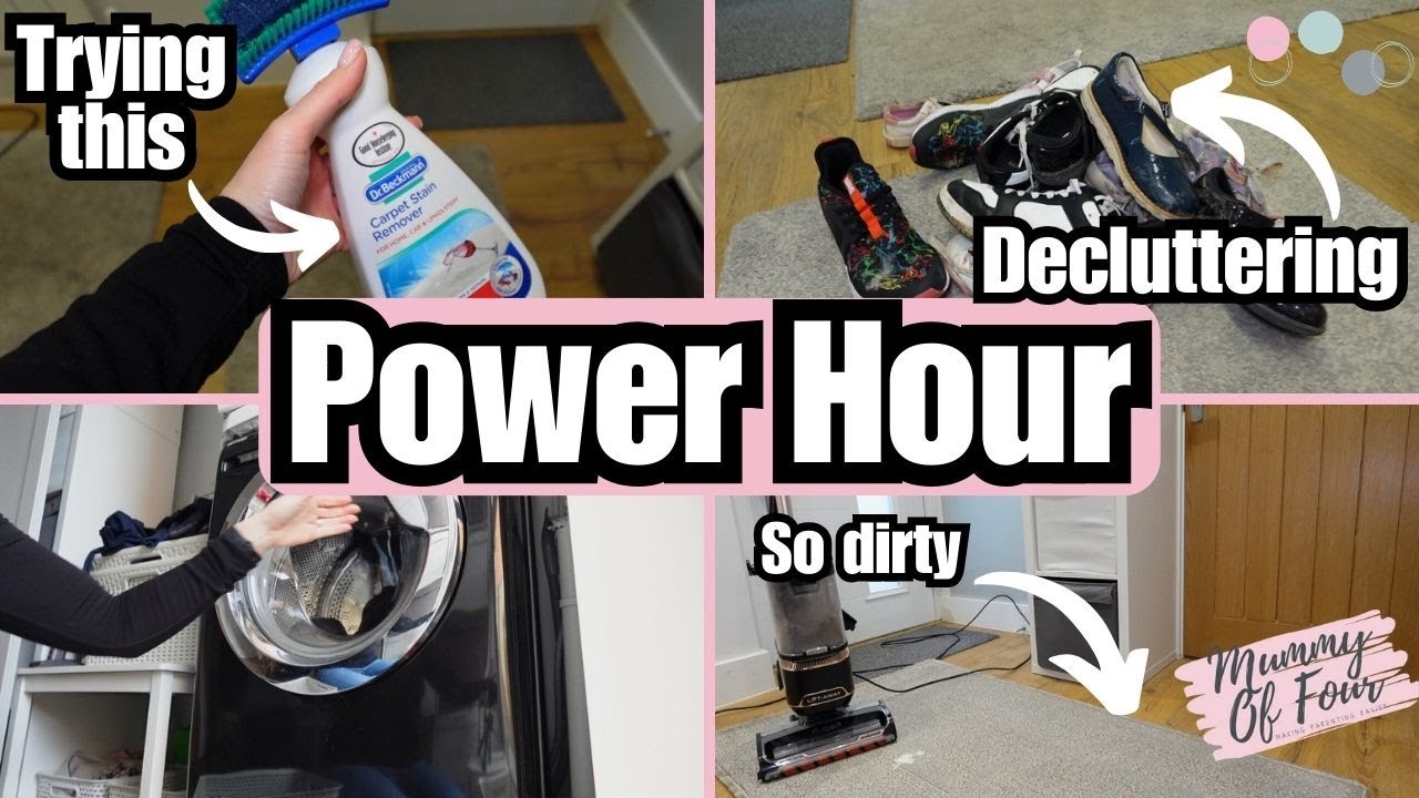 Power Hour Speed Clean My Hall + Organise My Shoe & Coat Storage