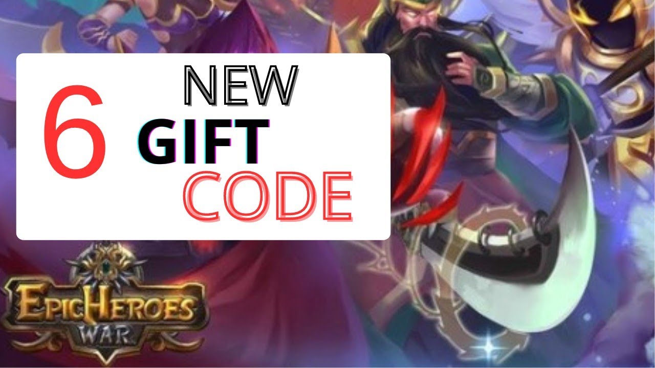 6 GIFT CODE 2023 in EPIC HEROES WAR