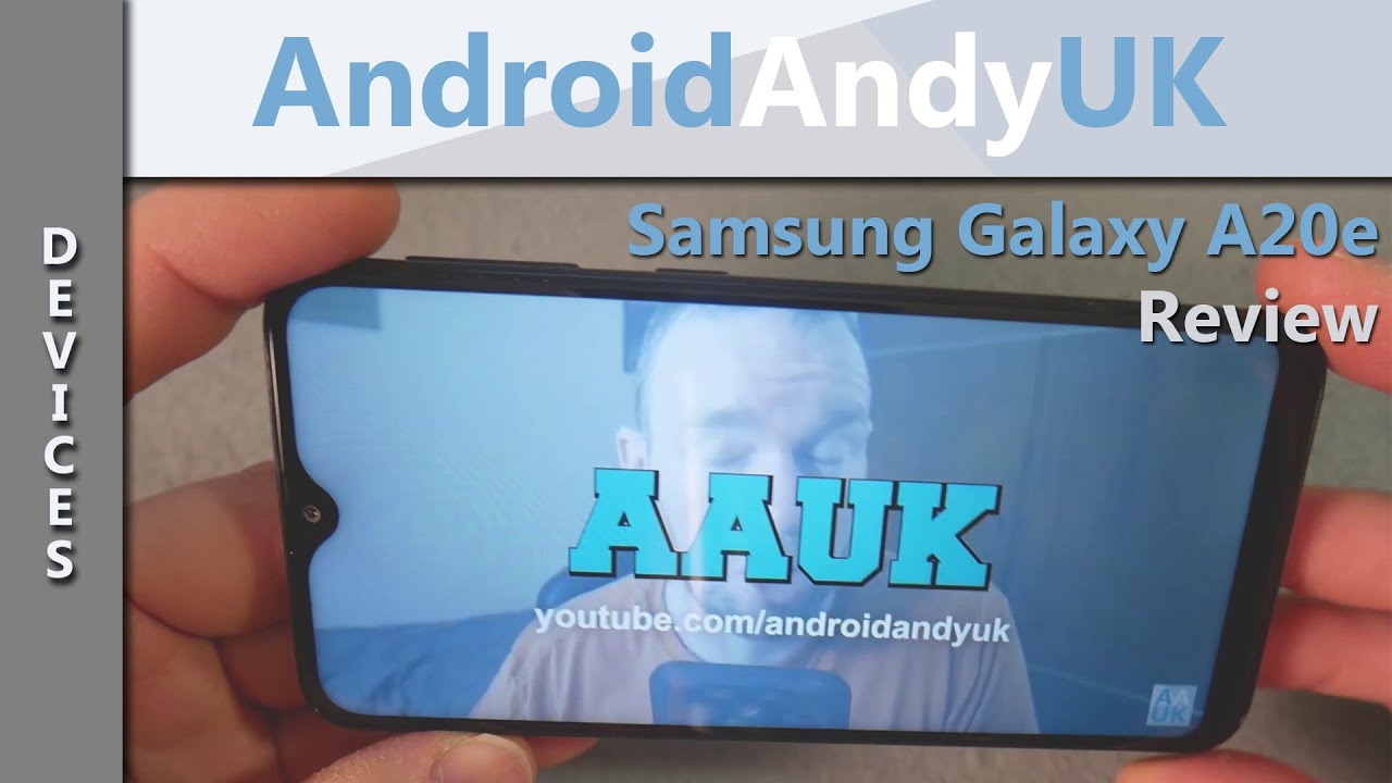 Another Great Budget Android Device - Samsung Galaxy A20e Review