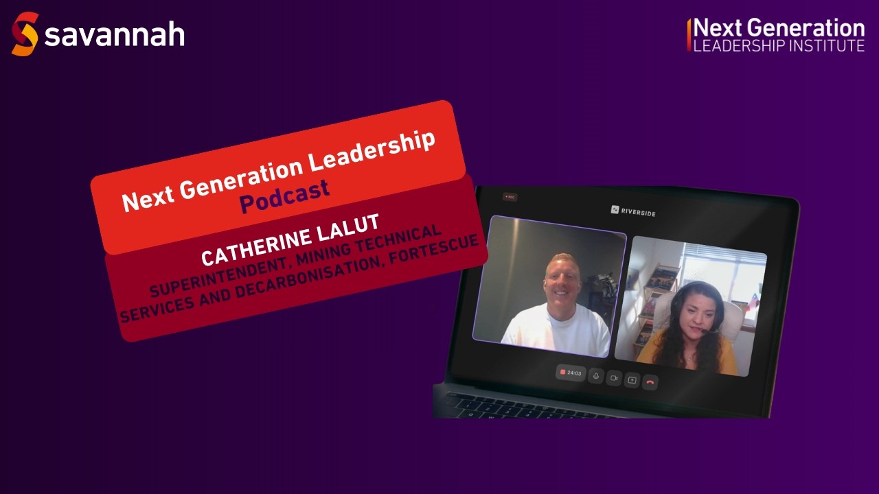 Simon Gillibrand and Catherine Lalut, Mining Technical Services & Decarbonisation, Fortescue.