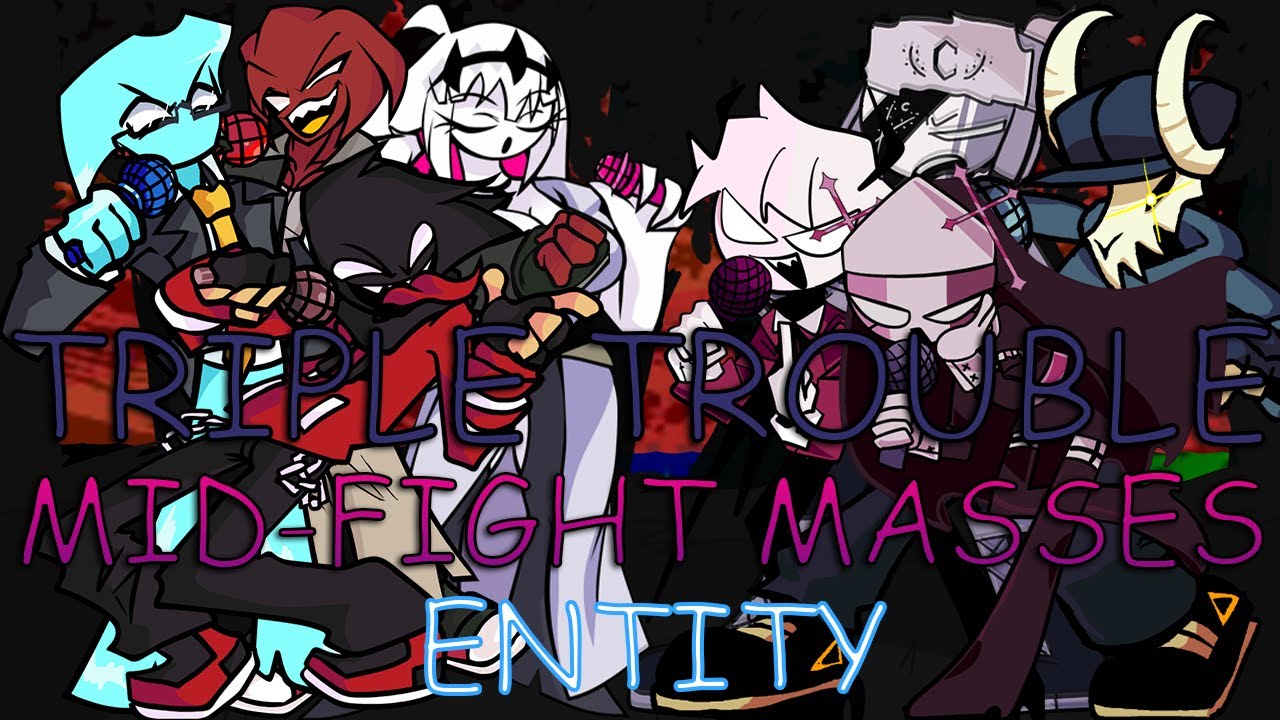 FNF SONIC.EXE Triple Trouble But Its a ENTITY VS MID-FIGHT & TABI