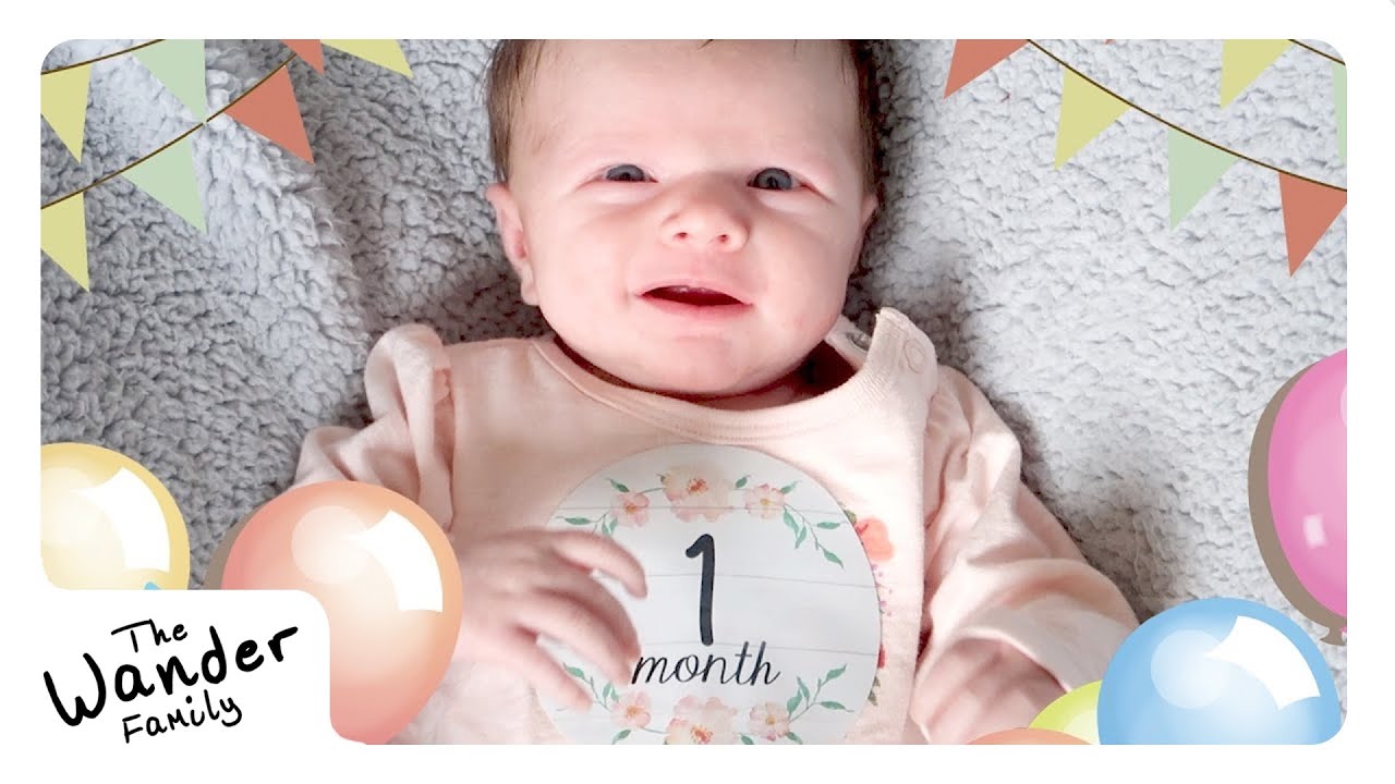 Cutest One Month Old Ever! | The Wander Family