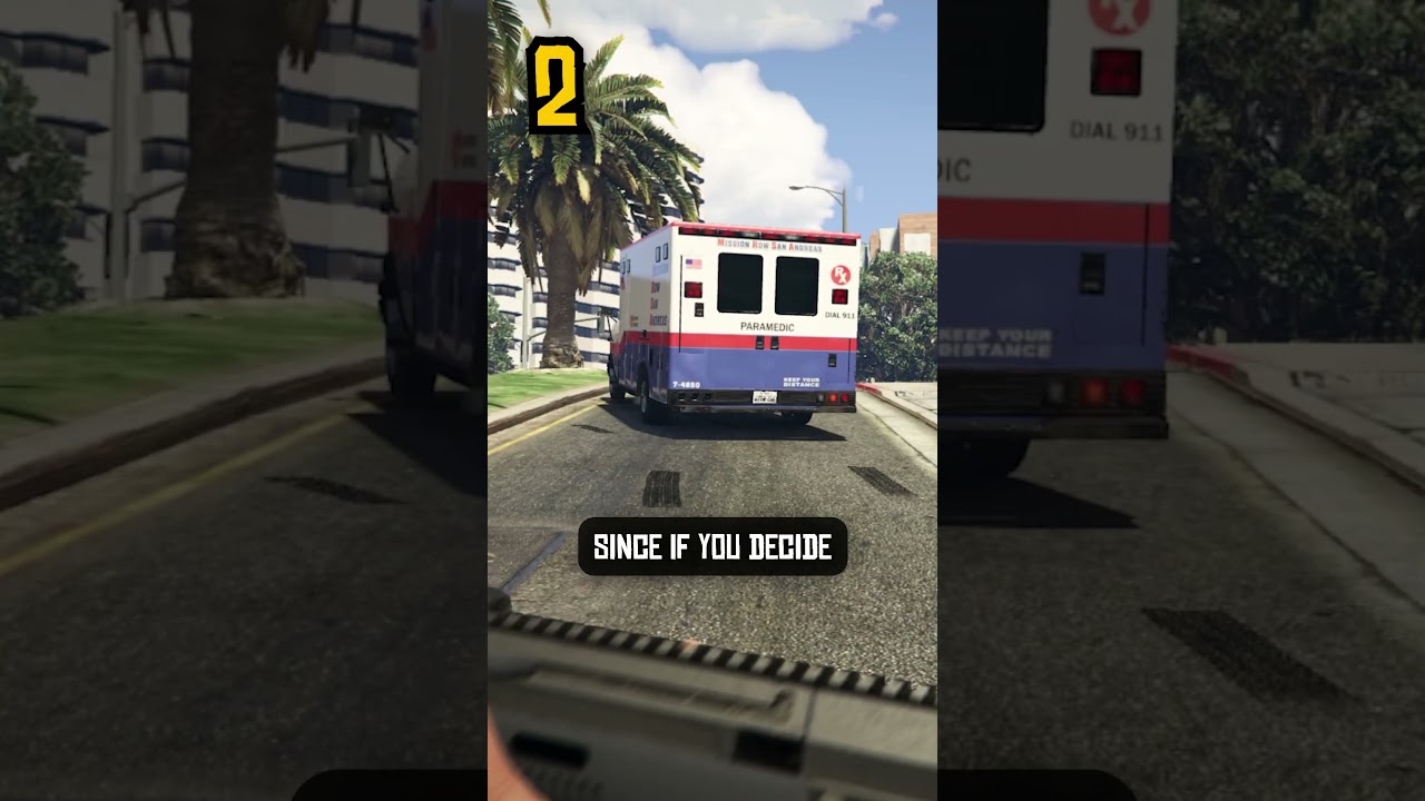 HOW TO JOIN PARAMEDIC IN GTA 5 😨 #shorts #gta5