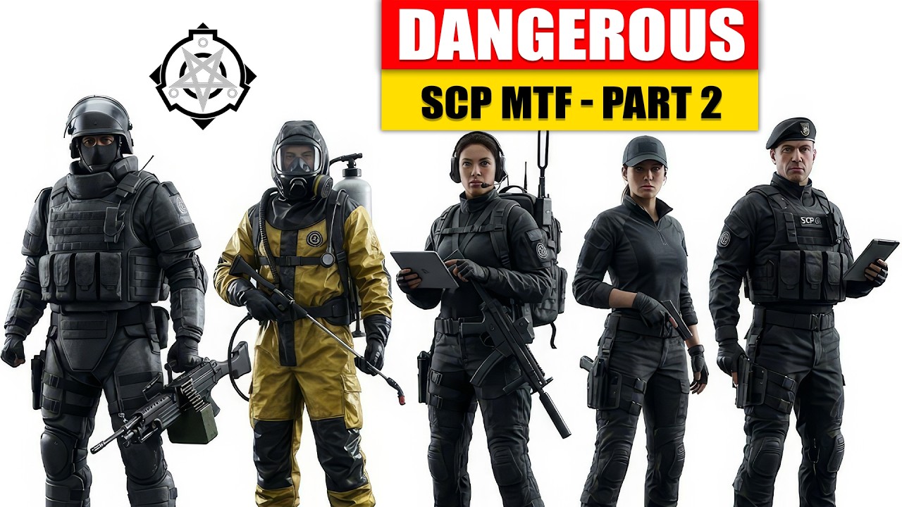 Most Dangerous SCP Mobile Task Forces Explained Part 2