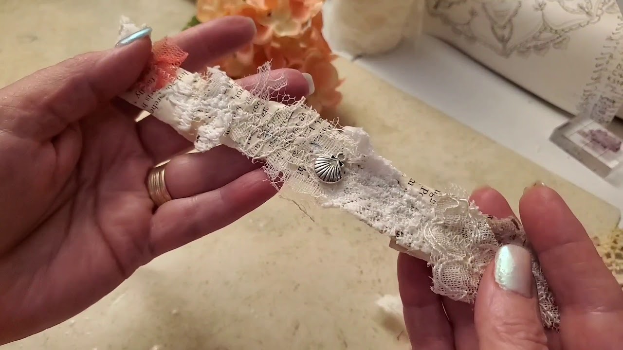 Lace Snippet Roll tutorial 💖🧵🧷