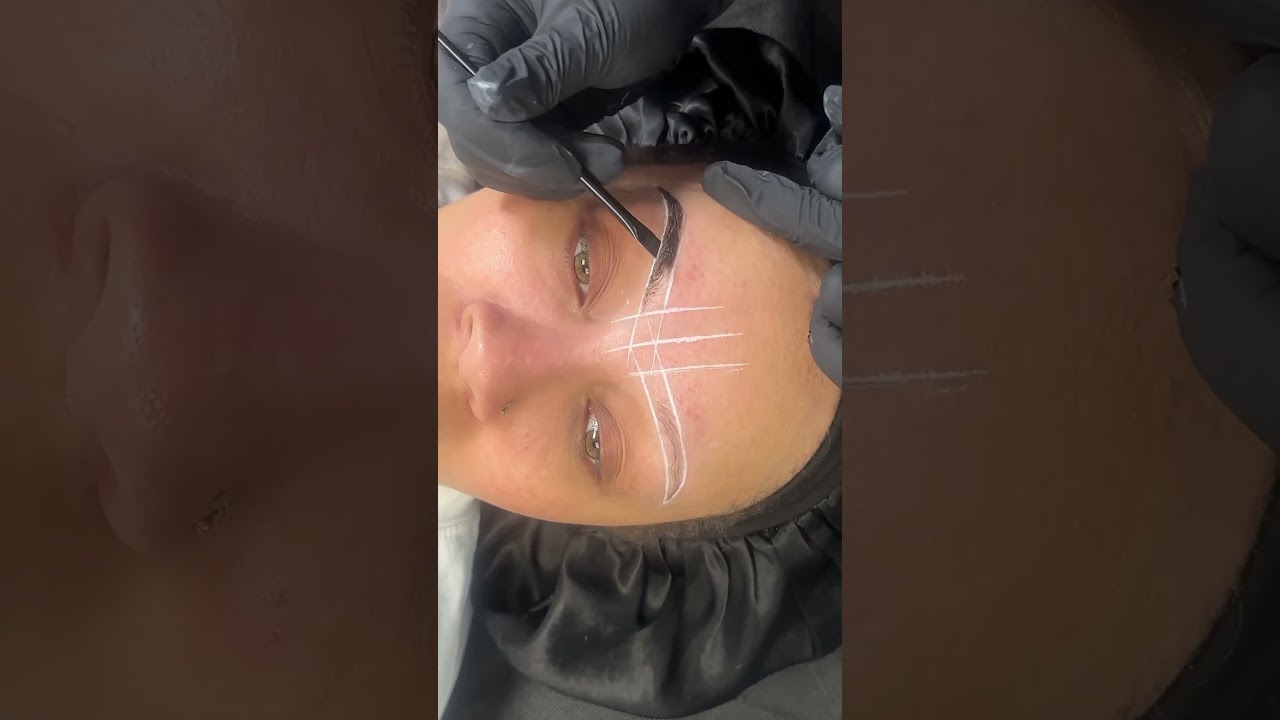 Henna Brow Application