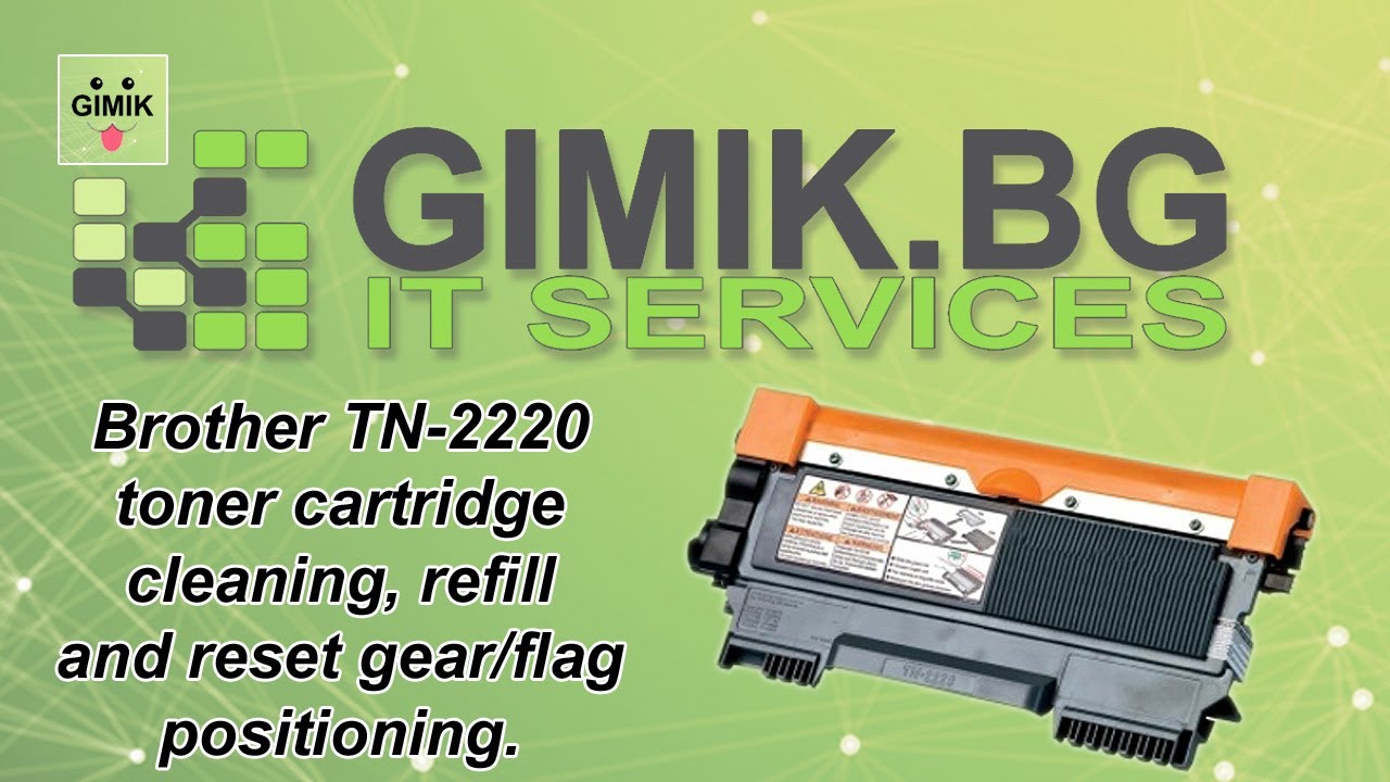 Brother TN2220 / TN450 Toner Refill & Reset Gear Position (Global Guide)