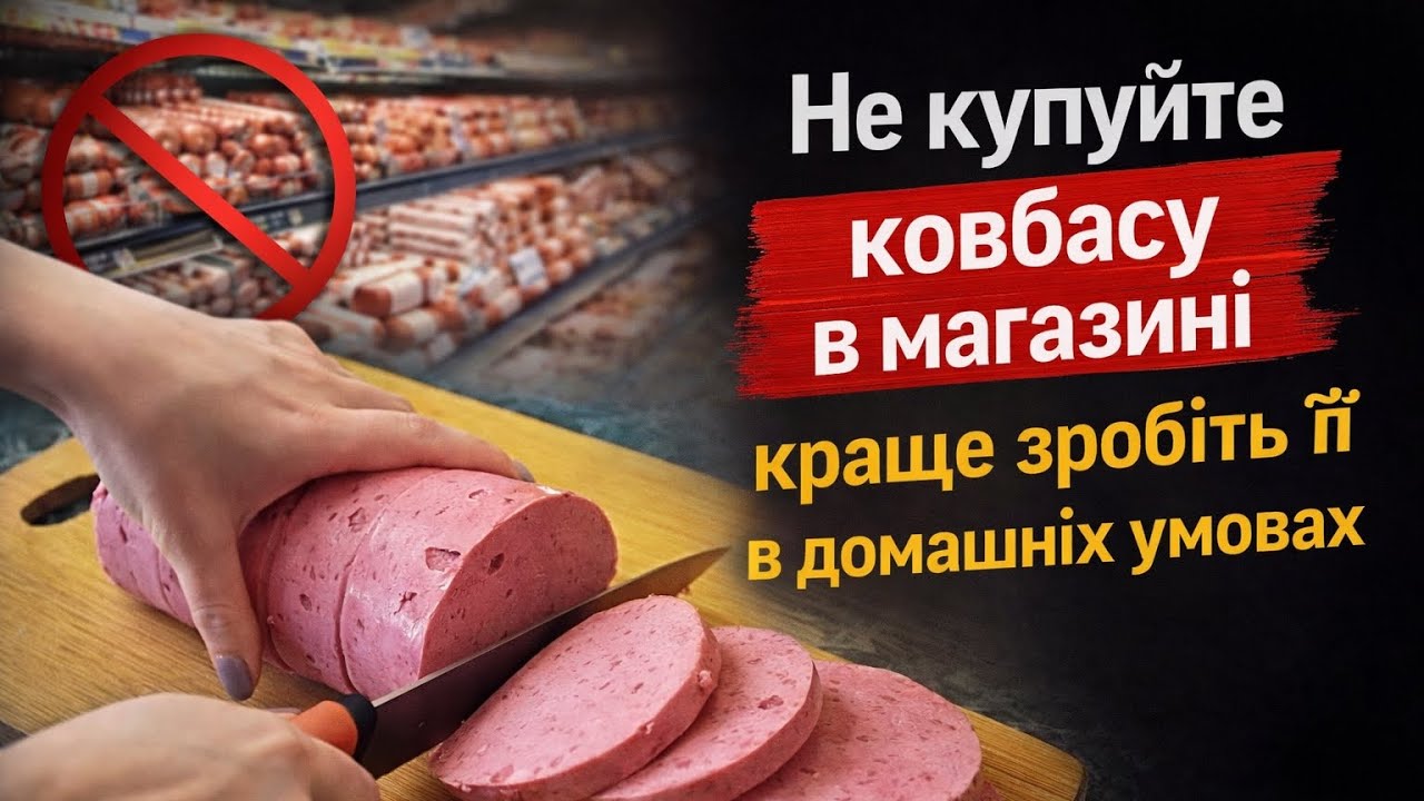 Натуральні продукти в кожну оселю / Домашня ковбаса для гурманів 😋