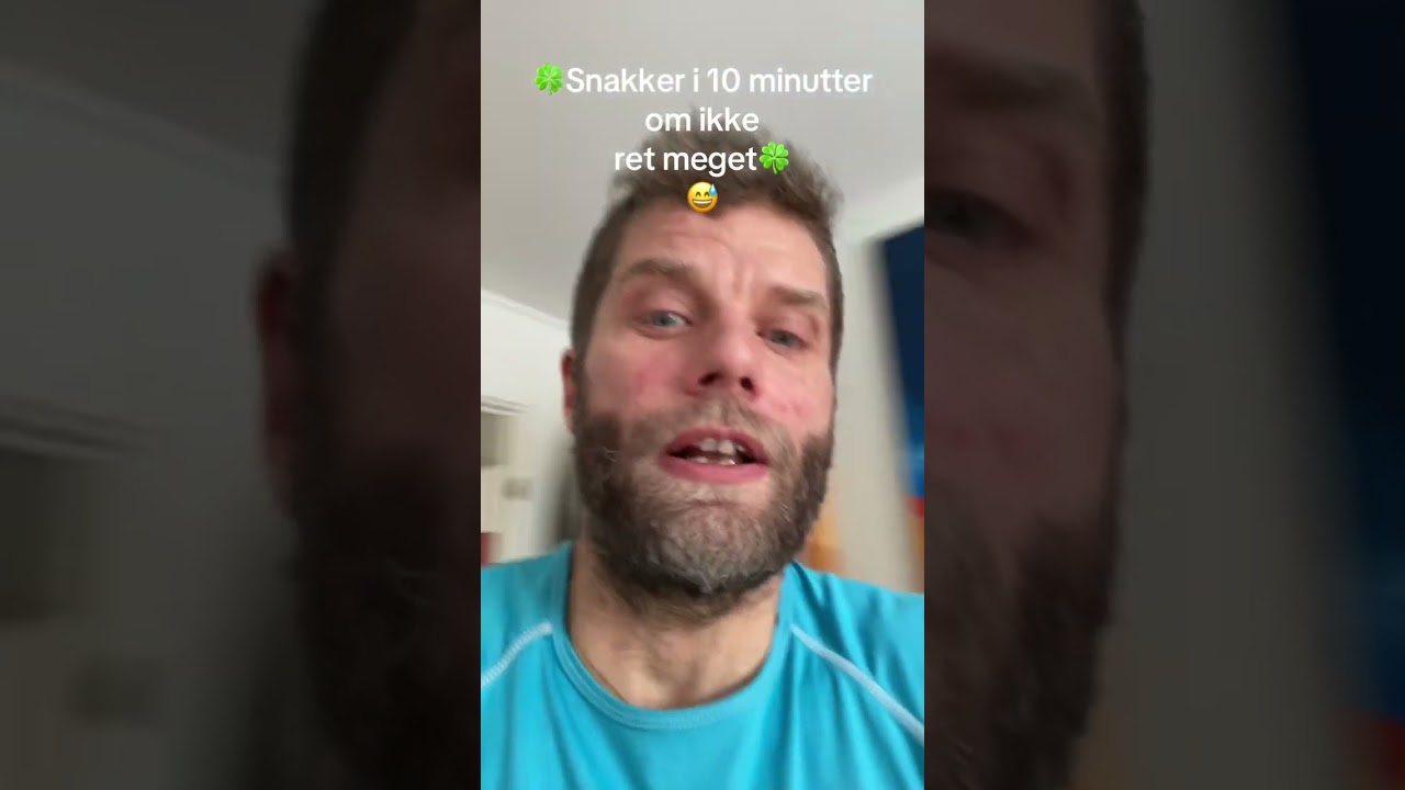 Snakker om tid mm. 