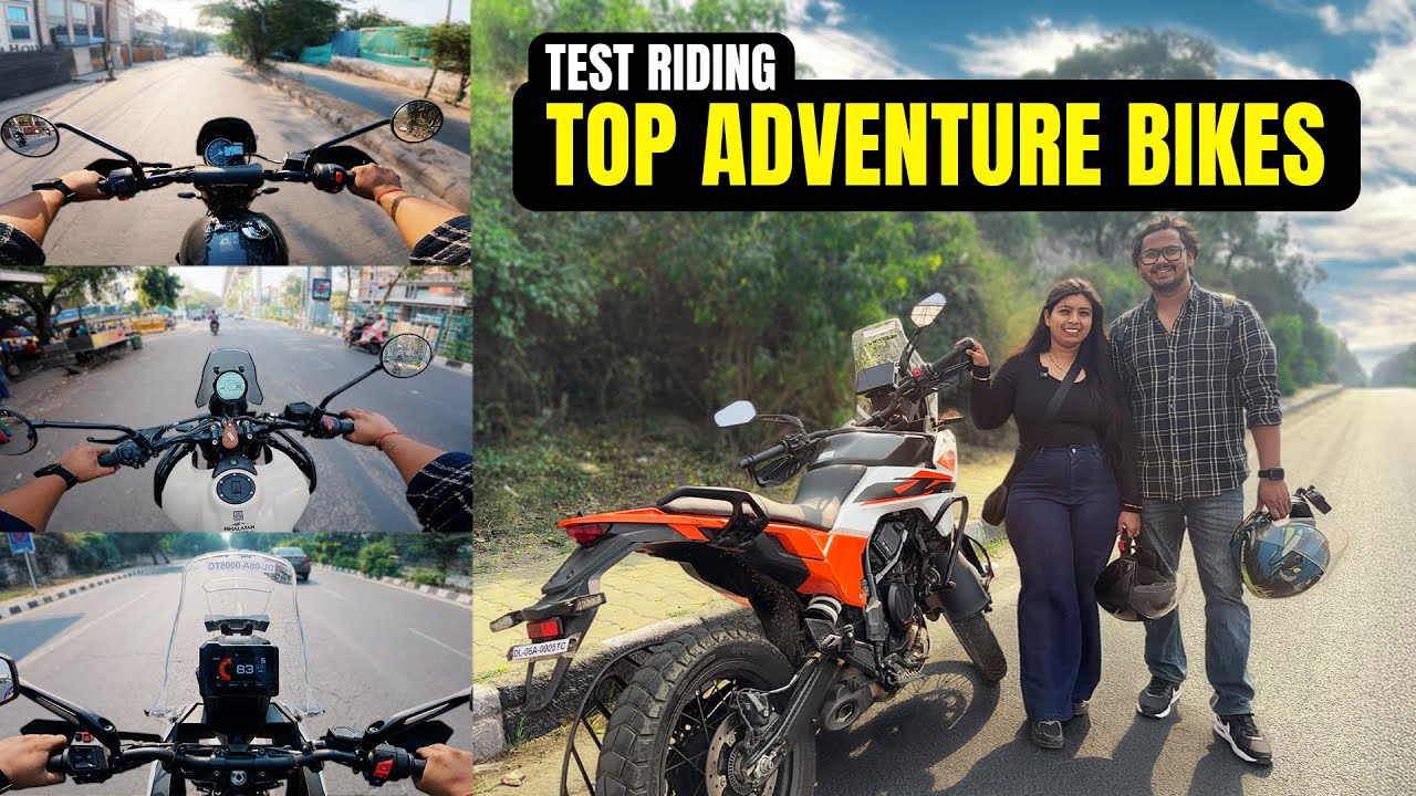 We Tested Top 3 ADVENTURE BIKES in One Day! | Himalayan 450 vs KTM 390 vs Triumph 400X