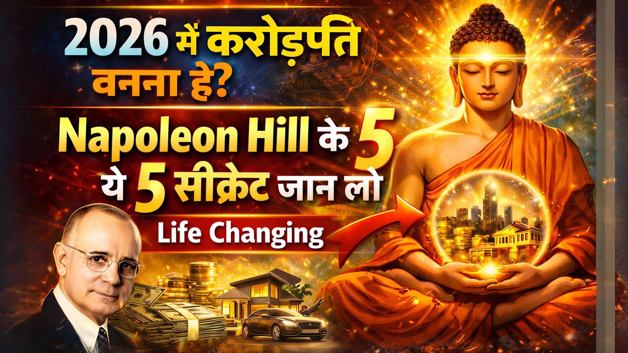 Napoleon Hill का Powerful Advanced Visualization Secret | Money Mindset Hindi