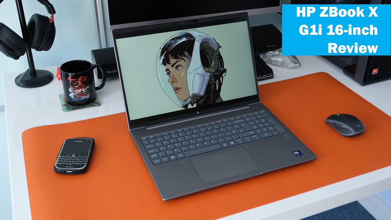 Обзор мобильной рабочей станции HP ZBook X G1i 16