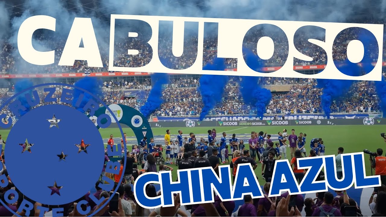 Pré-Jogo Cruzeiro X Patetico 2025 | Show da Nação Azul no Mineirão - Toca 3 #cabuloso 8k 4k