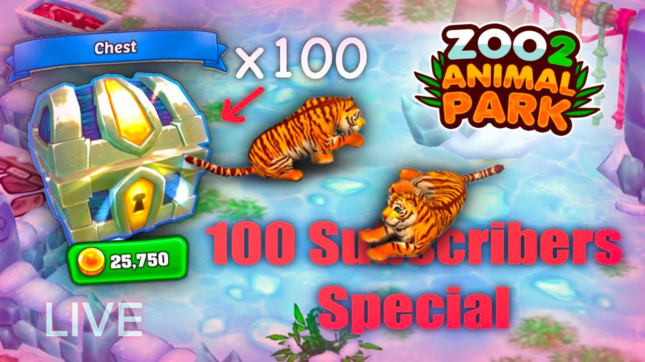100 Chests Opening 🔴 | Zoo 2: Animal Park