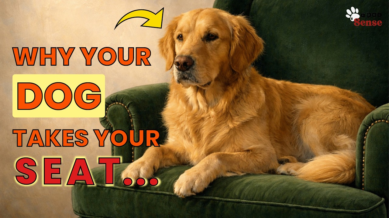 If Your DOG Takes Your Seat, They’re Trying to Tell You THIS