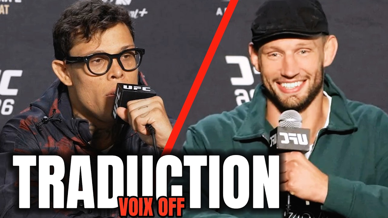 Caio Borralho vs Reinier de Ridder : Mediaday UFC 326 | Traduction en français (voix off)