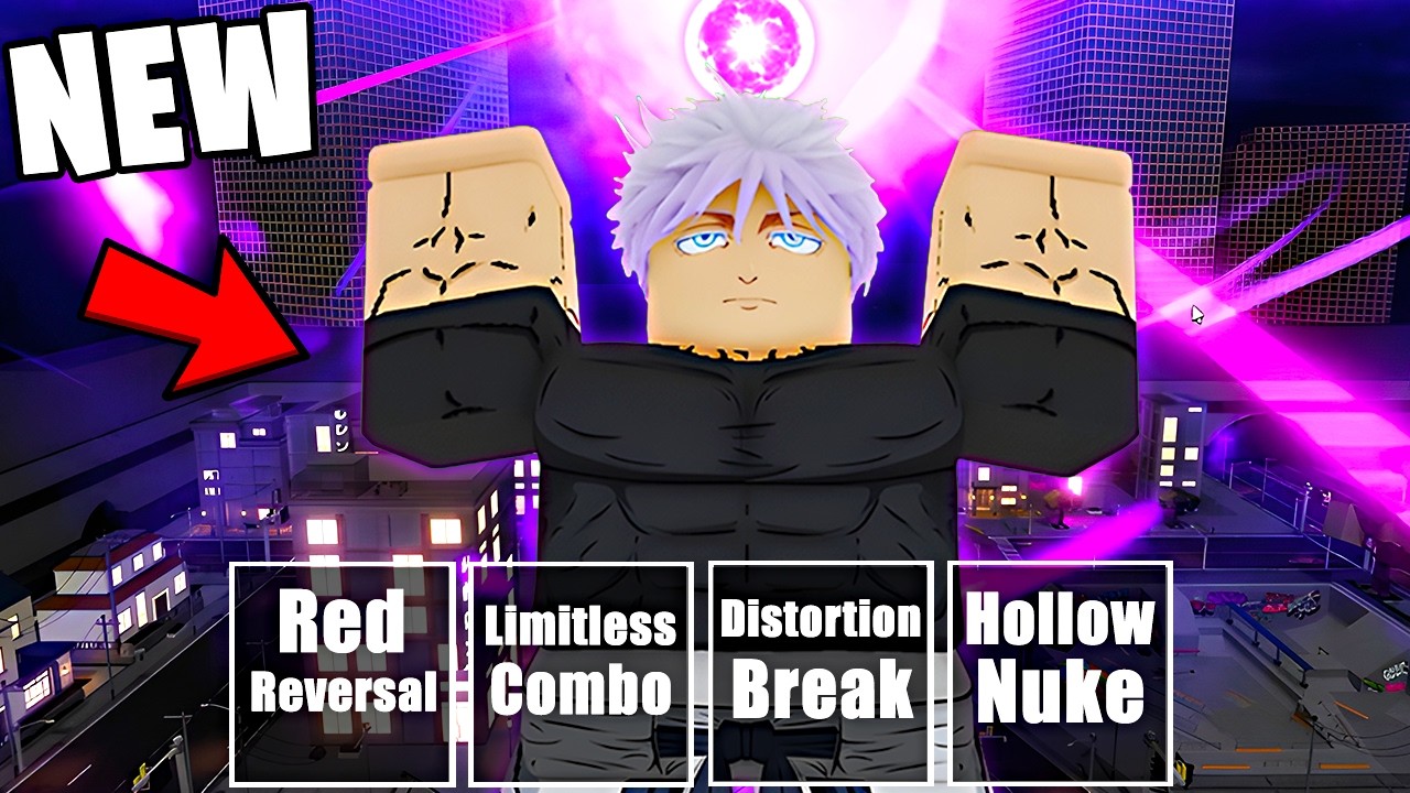 Unlocking UNSEALED GOJO MASTERY in This Roblox Jujutsu Kaisen Game