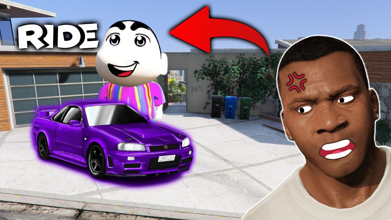 Shinchan An Me In Mountains | GTA 5 Malayalam