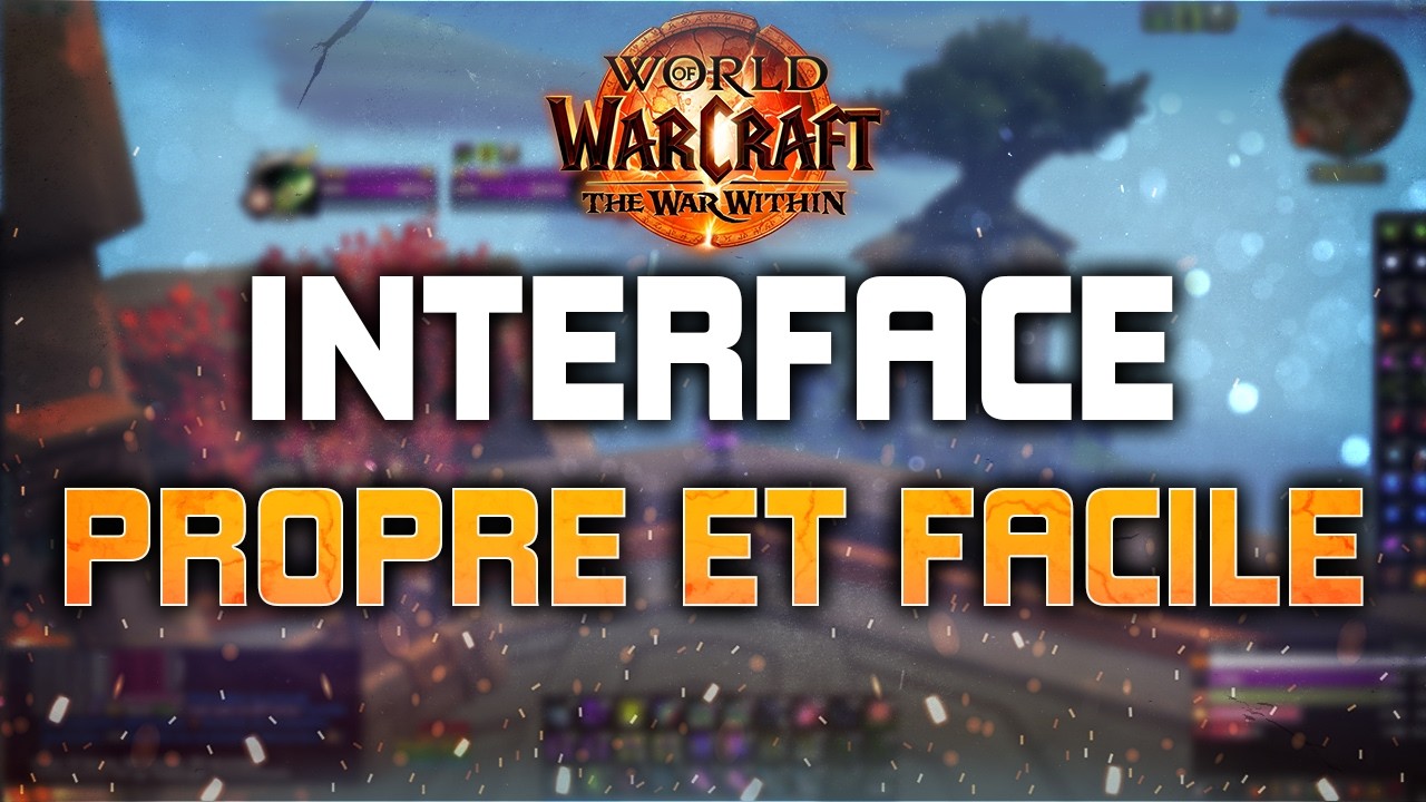 MON INTERFACE CLEAN POUR THE WAR WITHIN ! Parfait pour débutant