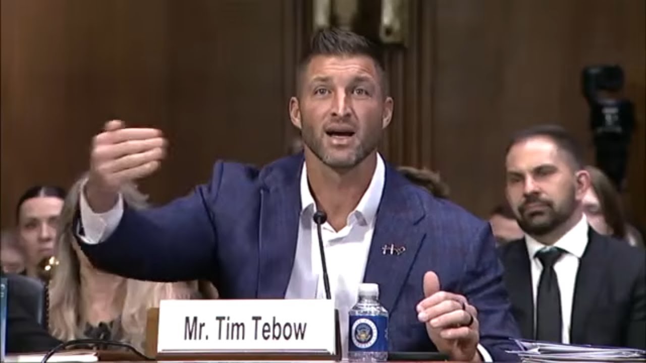 SHOCKING! Tim Tebow Exposes Child Trafficking Crisis to US Senate