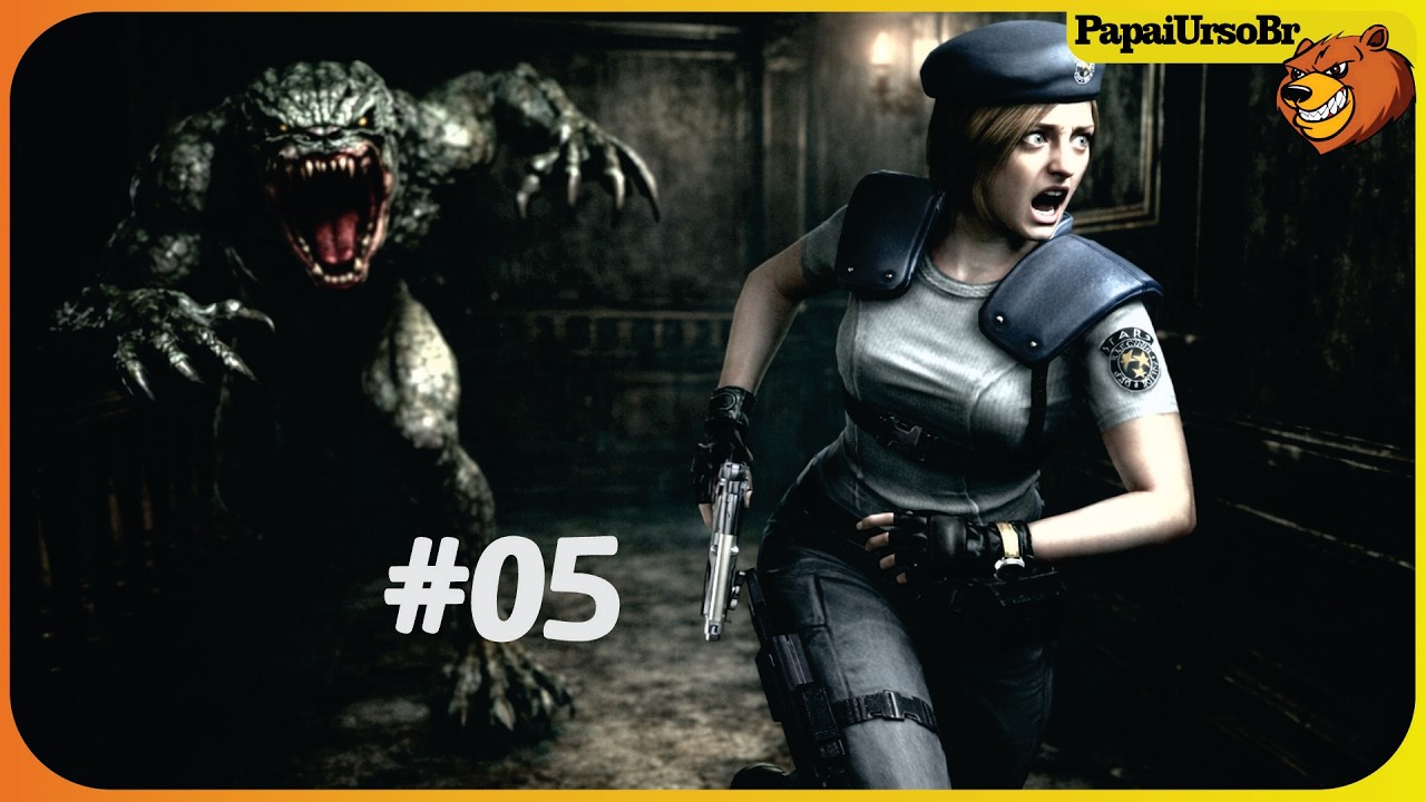 RESIDENT EVIL 1 HD DUBLADO │ OS HUNTERS APARECERAM #05 |#residentevil