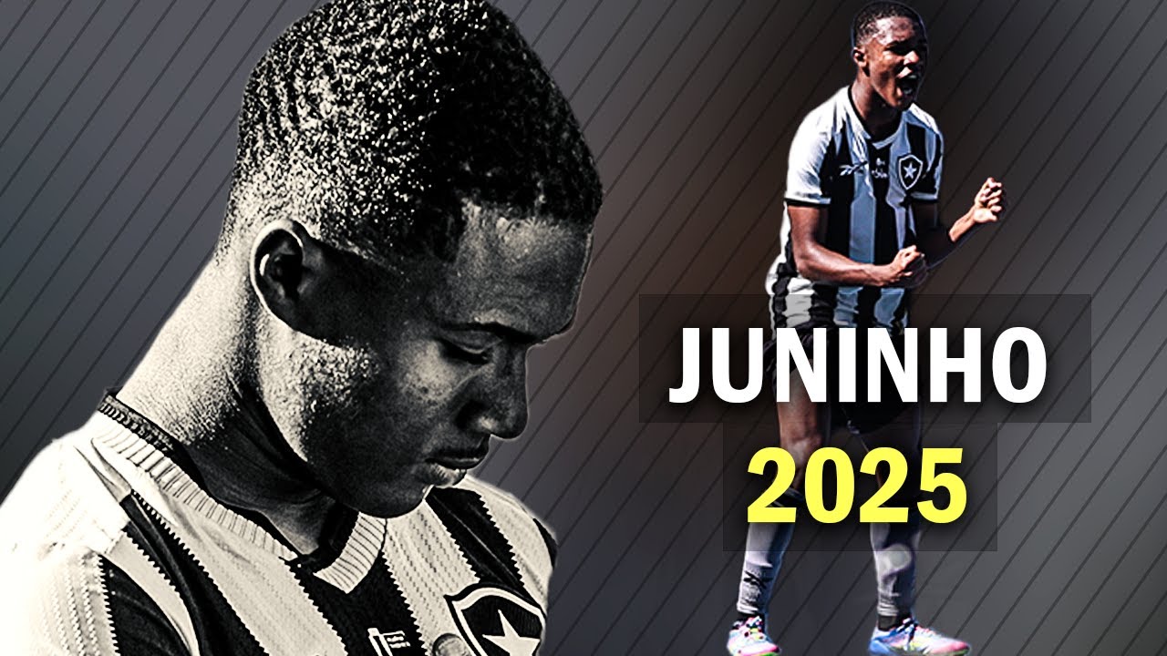 Juninho 2025 ● Botafogo ► Dribles, Gols e Assistências | sub 17