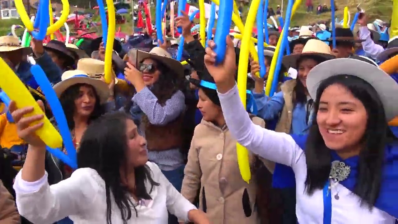 LA LLEGADA DE BANDA EN  HUANCAVELICA 2024 (Tema Trencito Macho)