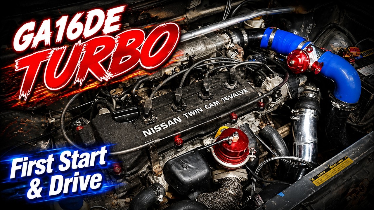 B13 Sentra 1.6 Turbo Install (Part 1)