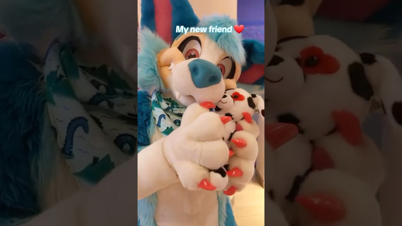 Making a Build a Bear in fursuit! #furry #fursuit #fursuiting #publicfursuiting #furryfandom