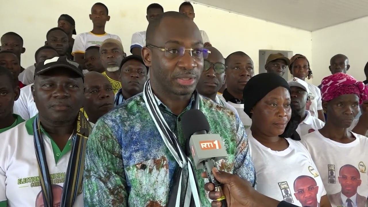 Moussa Chérif, Abdou Ahmara, Youssouf Dosso et Mariam Koné en campagne à Ouaninou