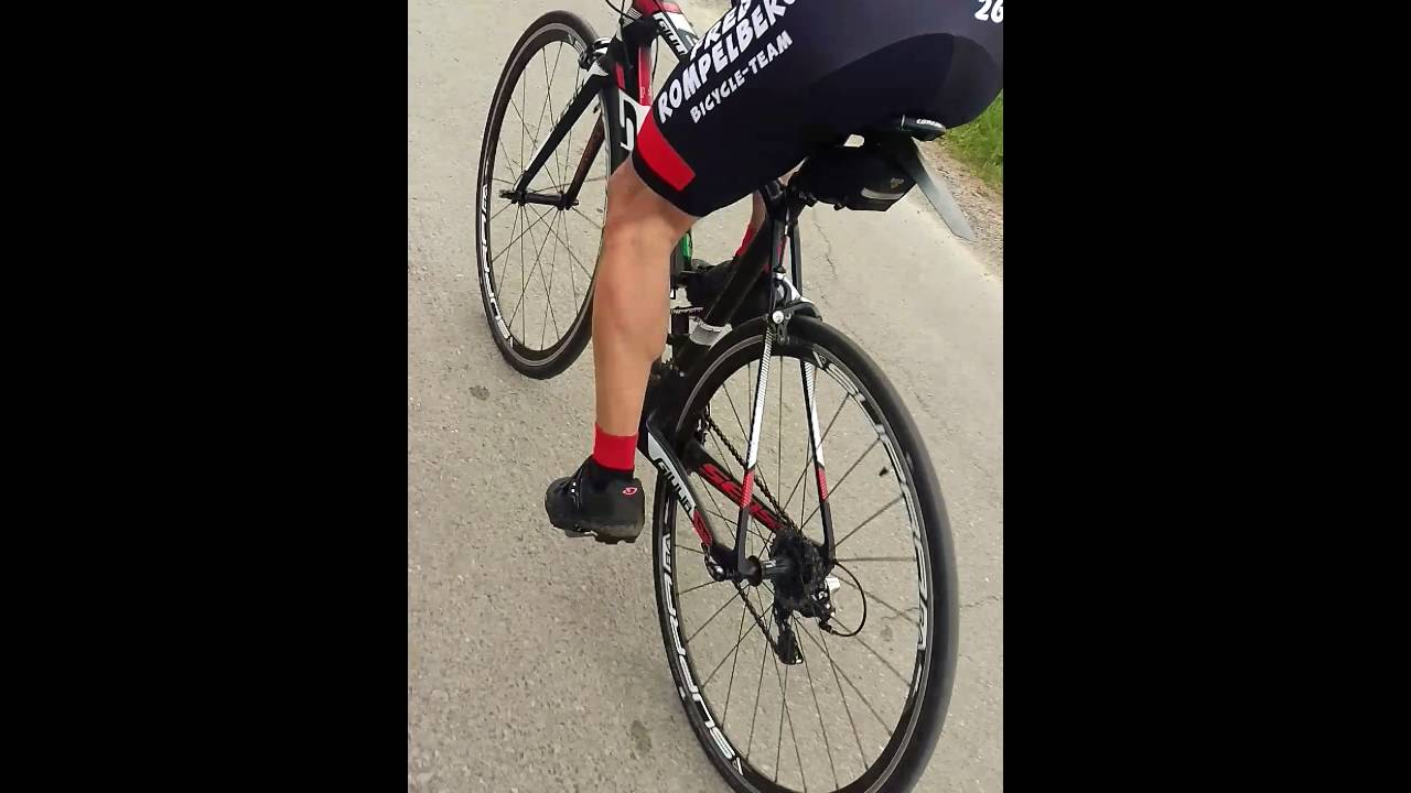 Krakende fiets