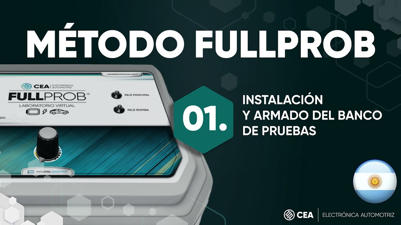 MÉTODO FULLPROB: INSTALACIÓN Y ARMADO DEL BANCO DE PRUEBAS