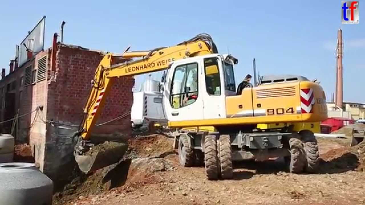 Liebherr A904C Working - Leonhard Weiss, Germany, 31.07.2014.
