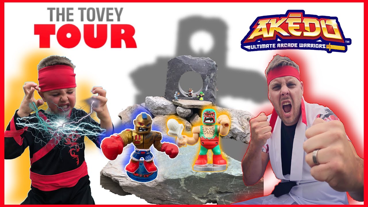 William and Dad have an Epic Akedo Tournemant!