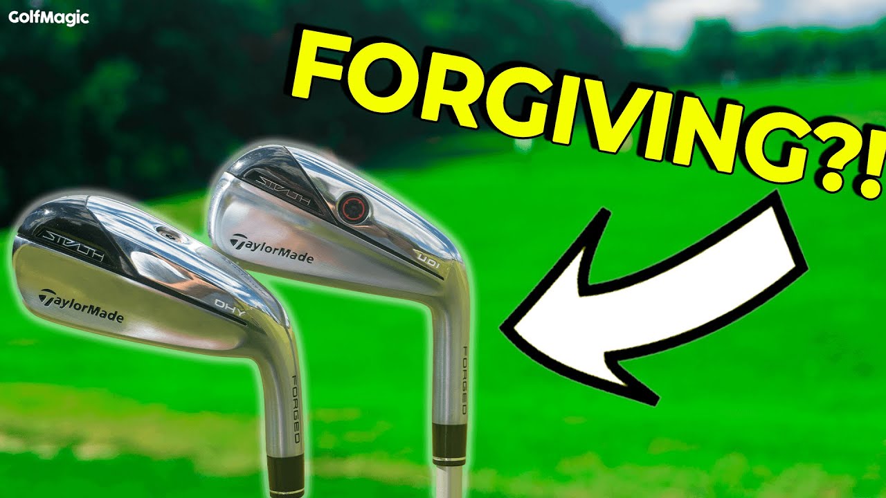 A FORGIVING Driving Iron?! TaylorMade Stealth UDI & DHY Review