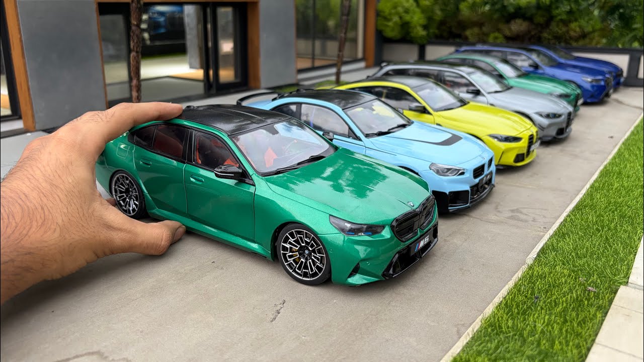 Mini BMW M Cars Collection 1:18 Scale | Diecast Model Cars 