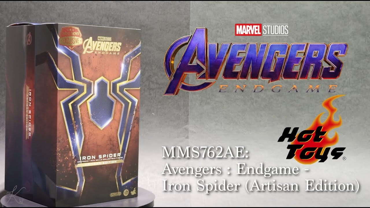 Hot Toys MMS762AE Iron Spider (Artisan Edition) Unboxing Quick Look Review