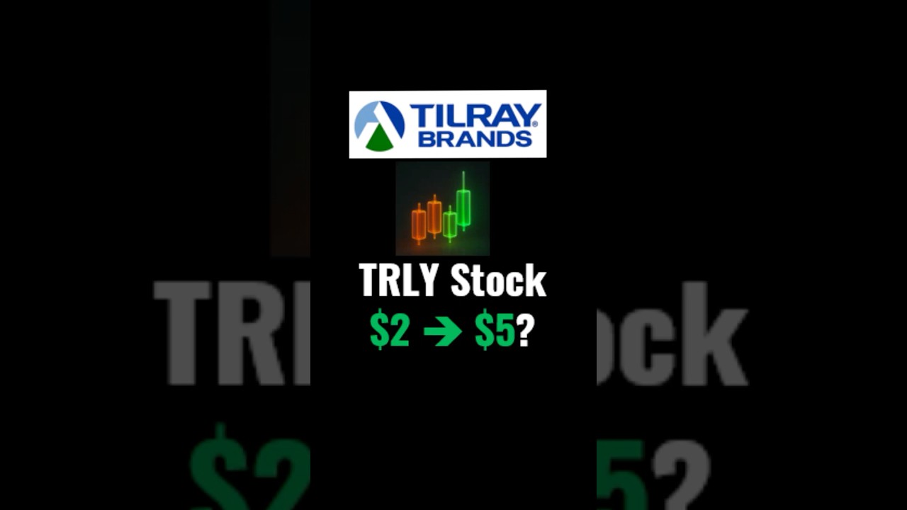 TLRY Hot Stock Under $2 ! Tilray Brands buy zone! #pennystocks #trading