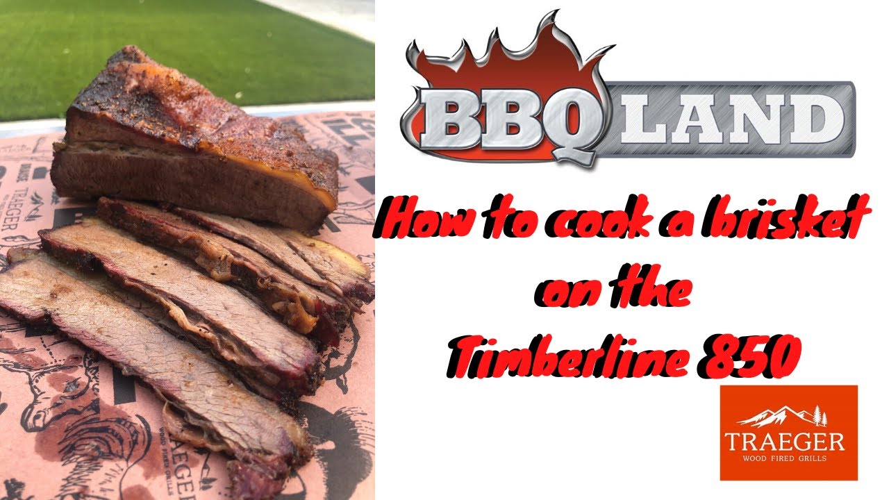 How to cook a brisket on the Traeger Timberline 850 D2 Model