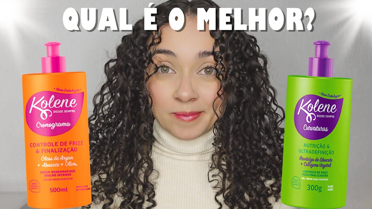 BATALHA: GEL CREME X CREME DE PENTEAR CRONOGRAMA KOLENE | Oeslanhiny Nunes